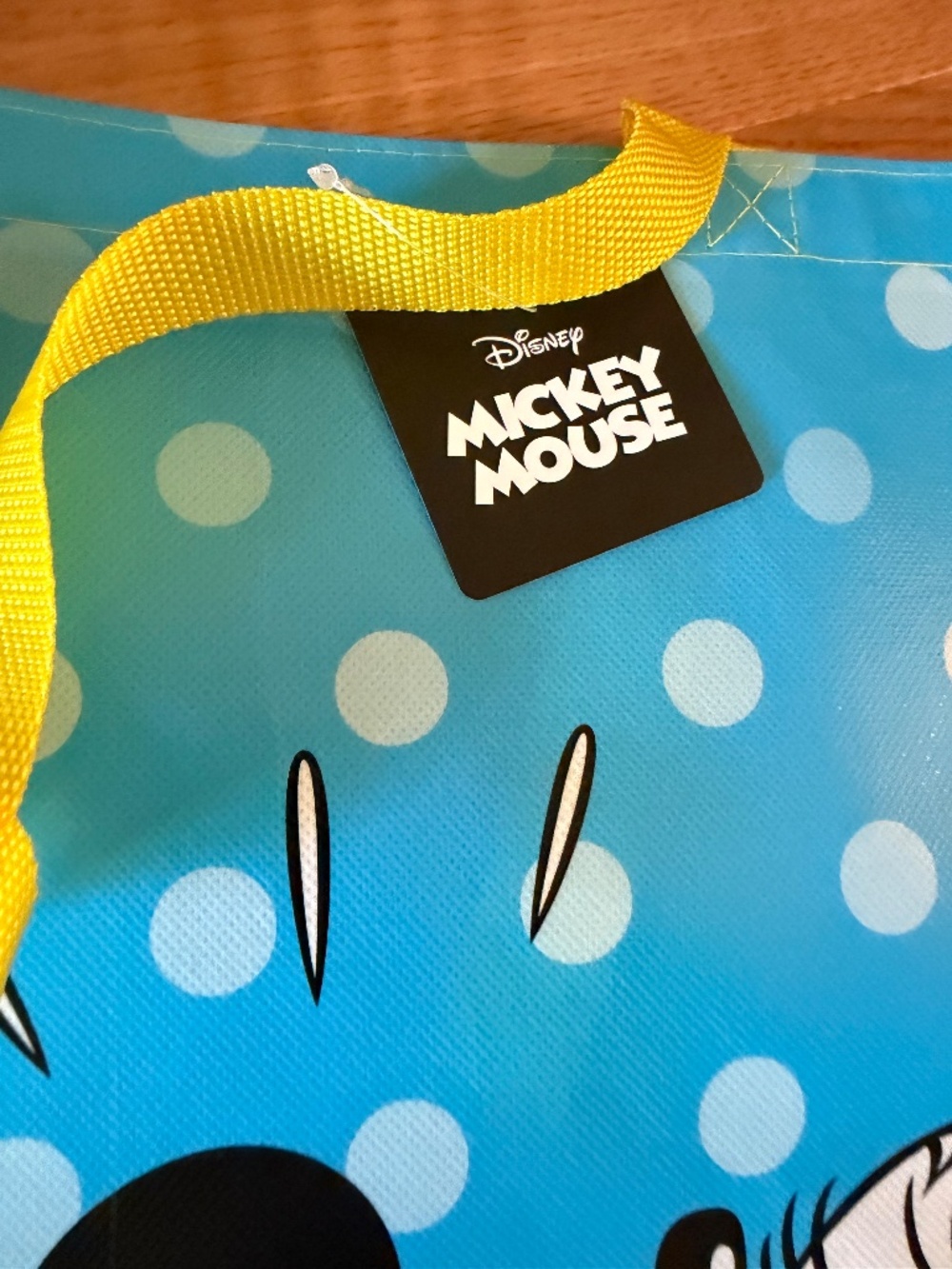 3-Disney's Mickey Mouse & Minnie Mouse Reusable Extra Large Tote Bags - Picture 13 of 15
